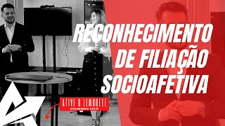 DIREITO DE FAMÍLIA Reconhecimento de filiação socioafetiva [upl. by Aisatsan202]