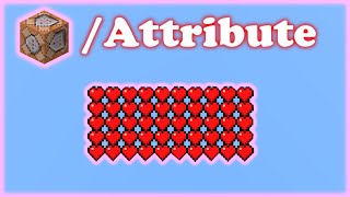 attribute Command Tutorial Minecraft 116 [upl. by Ainwat]