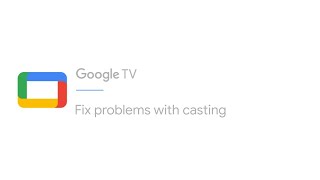 Fix problems with casting  Google TV [upl. by Areikahs762]