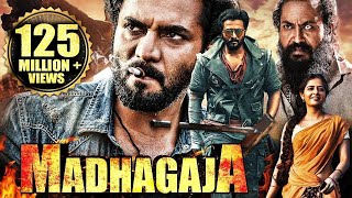 MADHAGAJA 2022 New Released Full Hindi Dubbed South Movie  Srii Murali Jagapathi Babu Ashika R [upl. by Burd967]