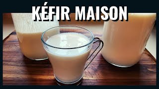 Comment faire du KÉFIR de lait à la maison [upl. by Pauli]