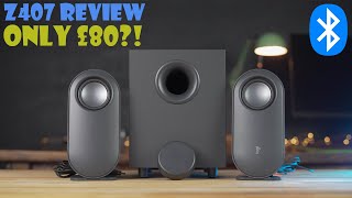 Logitech Z407 Speakers Review and Sound Test [upl. by Berneta]