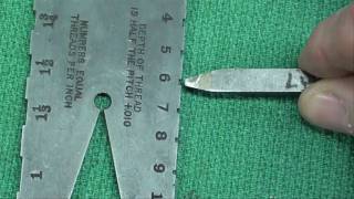 MACHINE SHOP TIPS 24 Acme Threading Part 1 tubalcain [upl. by Adraynek]