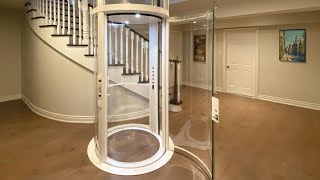 Savaria Vuelift Mini Glass Home Elevator [upl. by Helbon625]