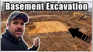 How to Dig a Basement  Heavy Equipment Operator [upl. by Behlke]