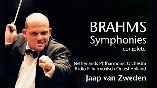 Brahms Symphonies Complete  Jaap van Zweden [upl. by Tezil]