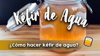 🦠CÓMO HACER KÉFIR DE AGUA  Una bebida probiótica [upl. by Mathew558]