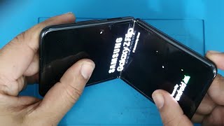 Samsung Z FLIP Display replace [upl. by Brackely]