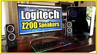 Logitech Z200 10W PC Speakers Unboxing and Setup Best Budget Speakers [upl. by Anne436]