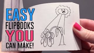 8 EASY Flipbooks YOU can make [upl. by Akemrehs]