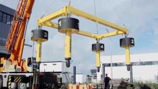 Autonomous Synchronous Hoist System  Enerpac Heavy Lifting Technology [upl. by Garibold]