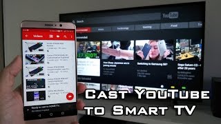 How to Cast YouTube to Smart TV [upl. by Eurd794]