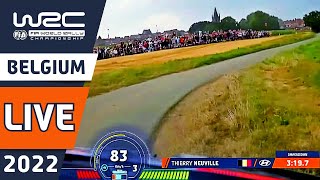 Shakedown LIVE  WRC Ypres Rally Belgium 2022 [upl. by Emiline]