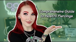 Comprehensive Guide to Nostril Piercings [upl. by Hollington676]